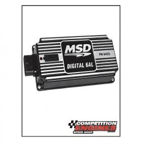 MSD-64253  MSD Black, 6AL, Digital Ignition, Includes  Built In Rev Limiter.